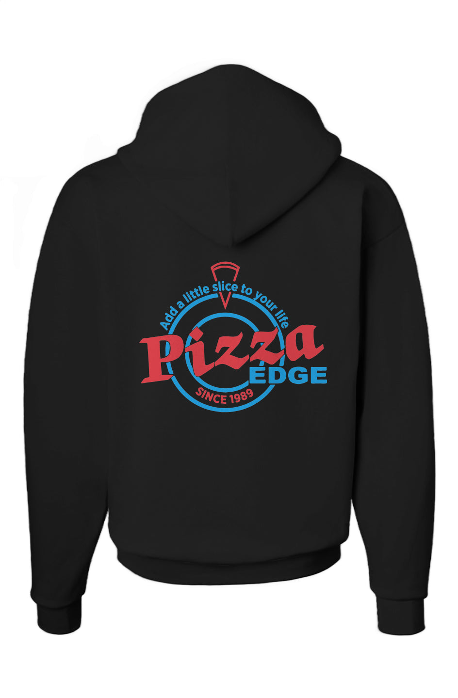 Pizza Edge Logo Embroidered Hoodie