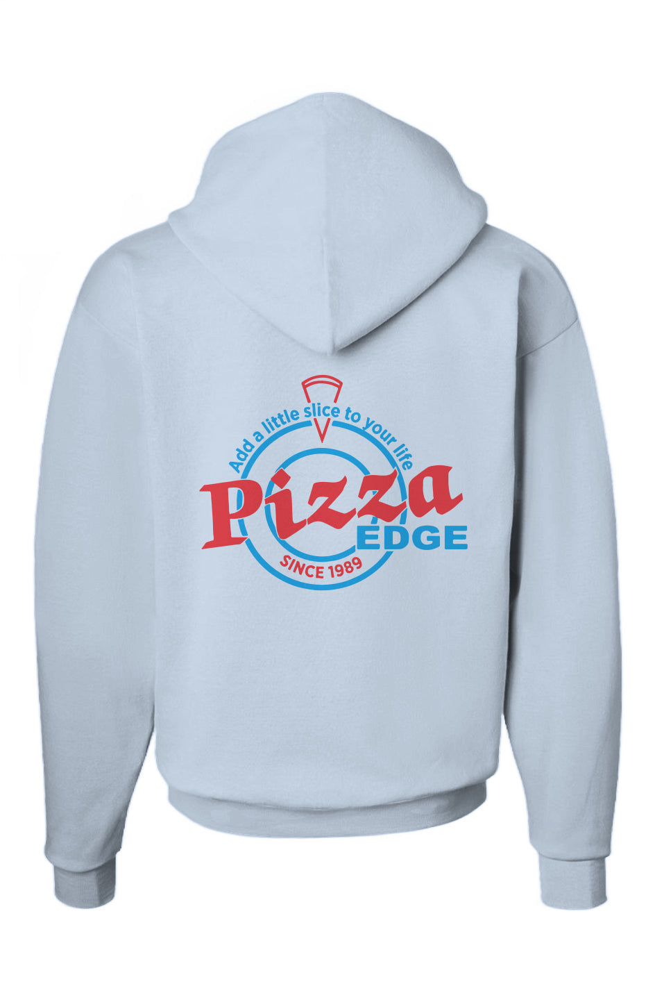 Pizza Edge Logo Embroidered Hoodie