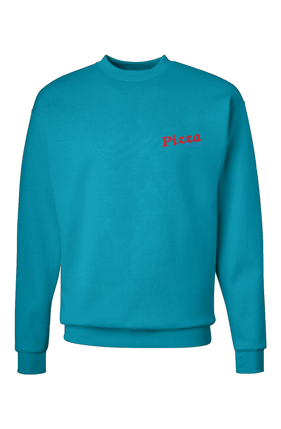 Pizza Edge Embroidered Crewneck Sweater