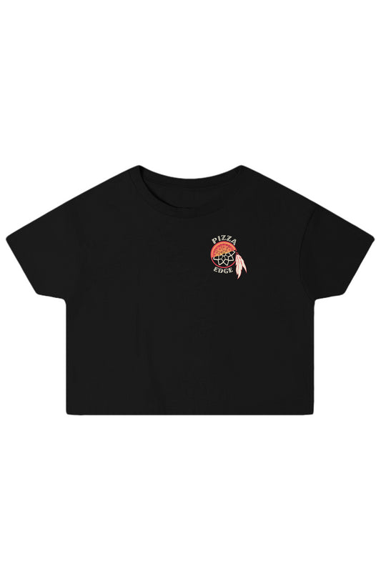Pizza Edge 90s Revival Tee – Crop Top Fit