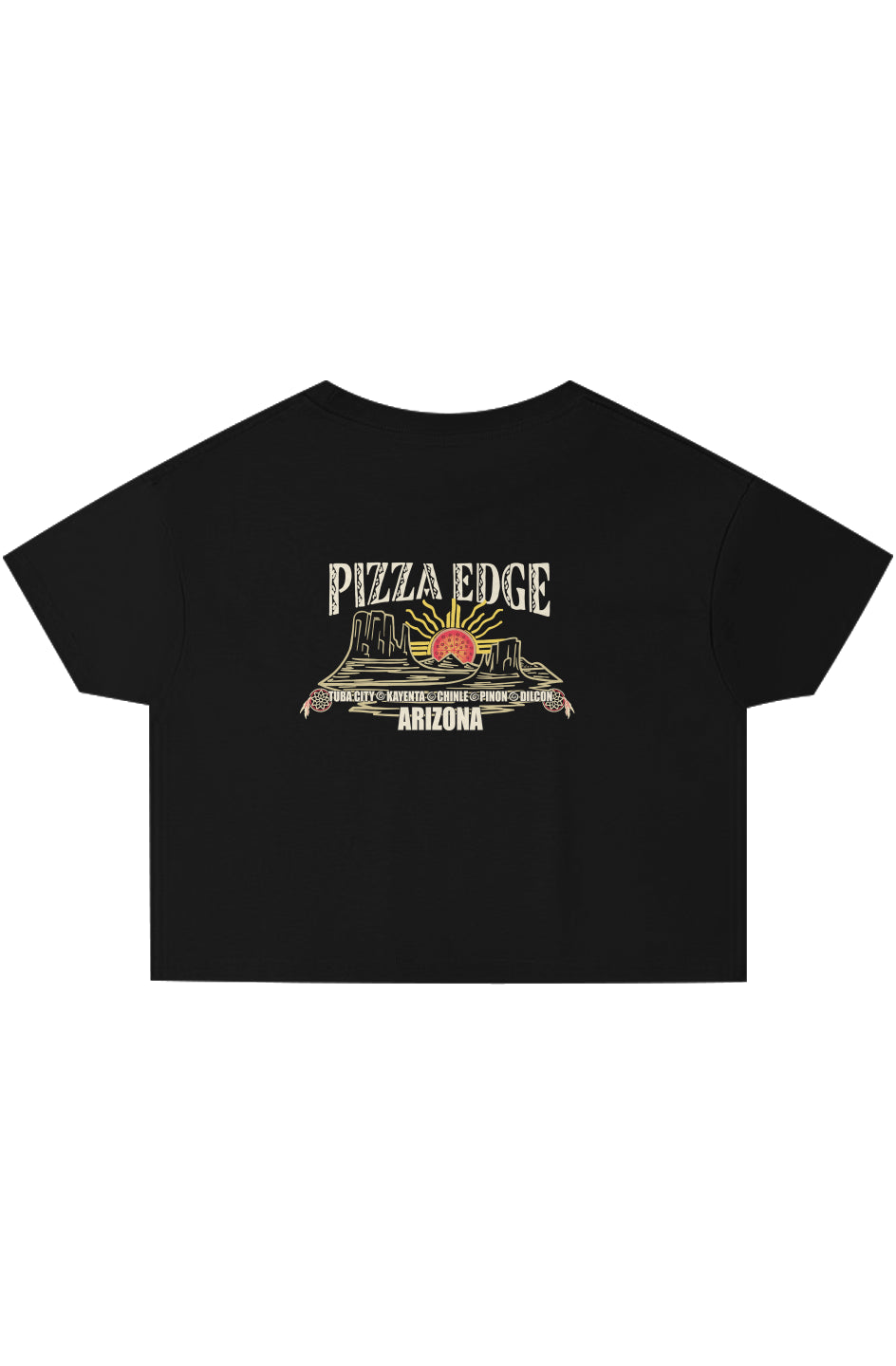 Pizza Edge 90s Revival Tee – Crop Top Fit